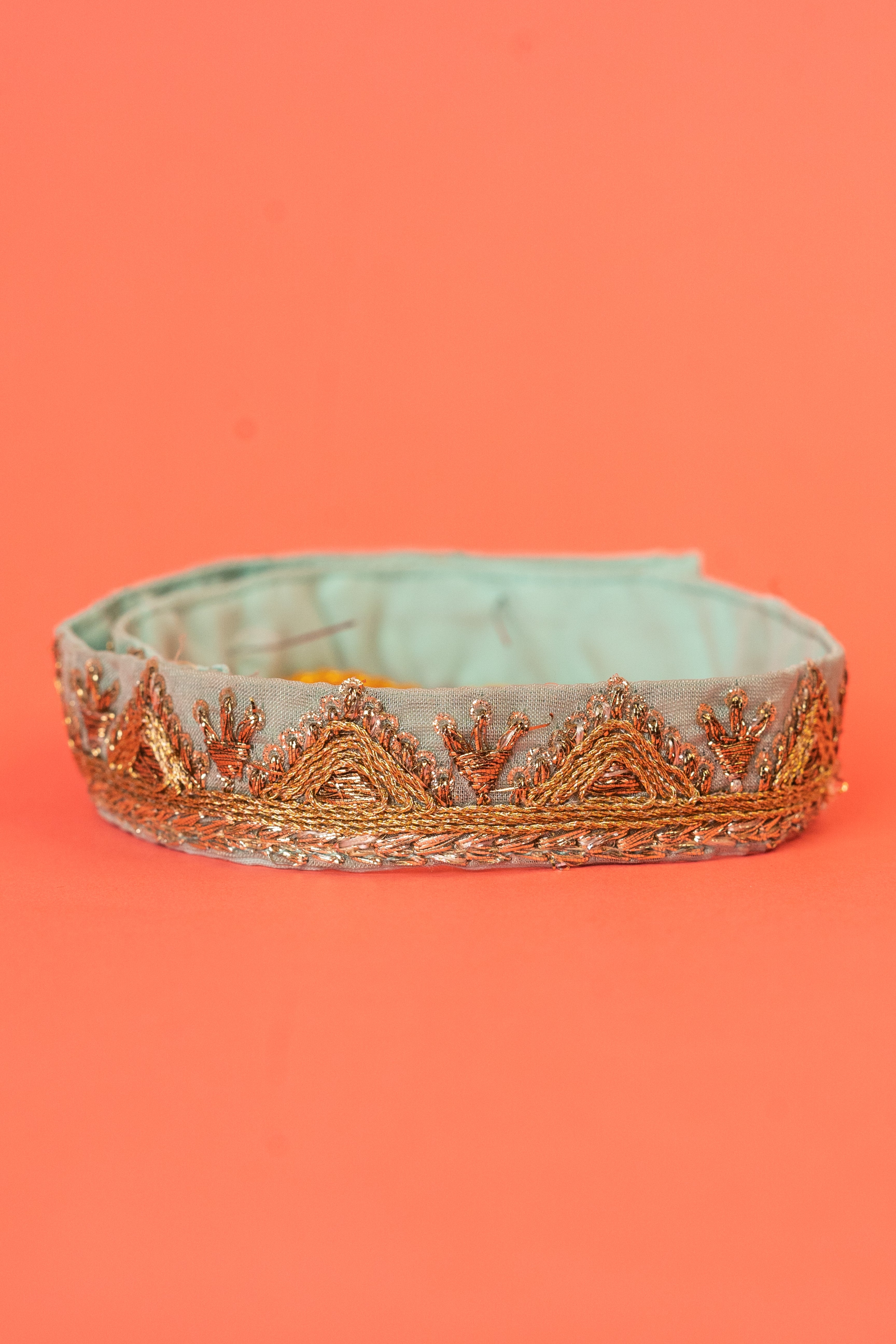 Golden traditional handcrafted waist belt